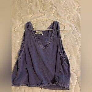 Urban outfitters purple flowy tank